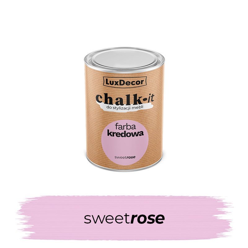Kreidiniai dažai CHALK-IT SWEET ROSE - 750ml